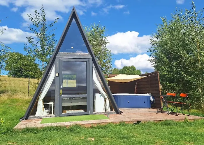 Luxuszelt Szalas Z Jacuzzi, Blisko Swieradow Zdroj I Zamek Czocha